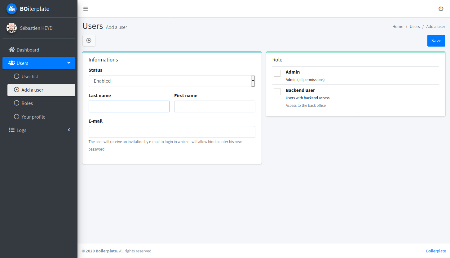 Introduction Laravel Boilerplate